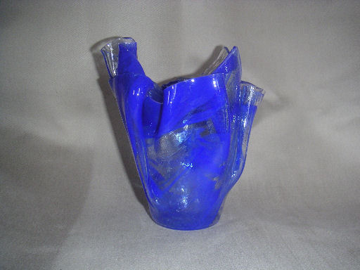 Large Blue Vase